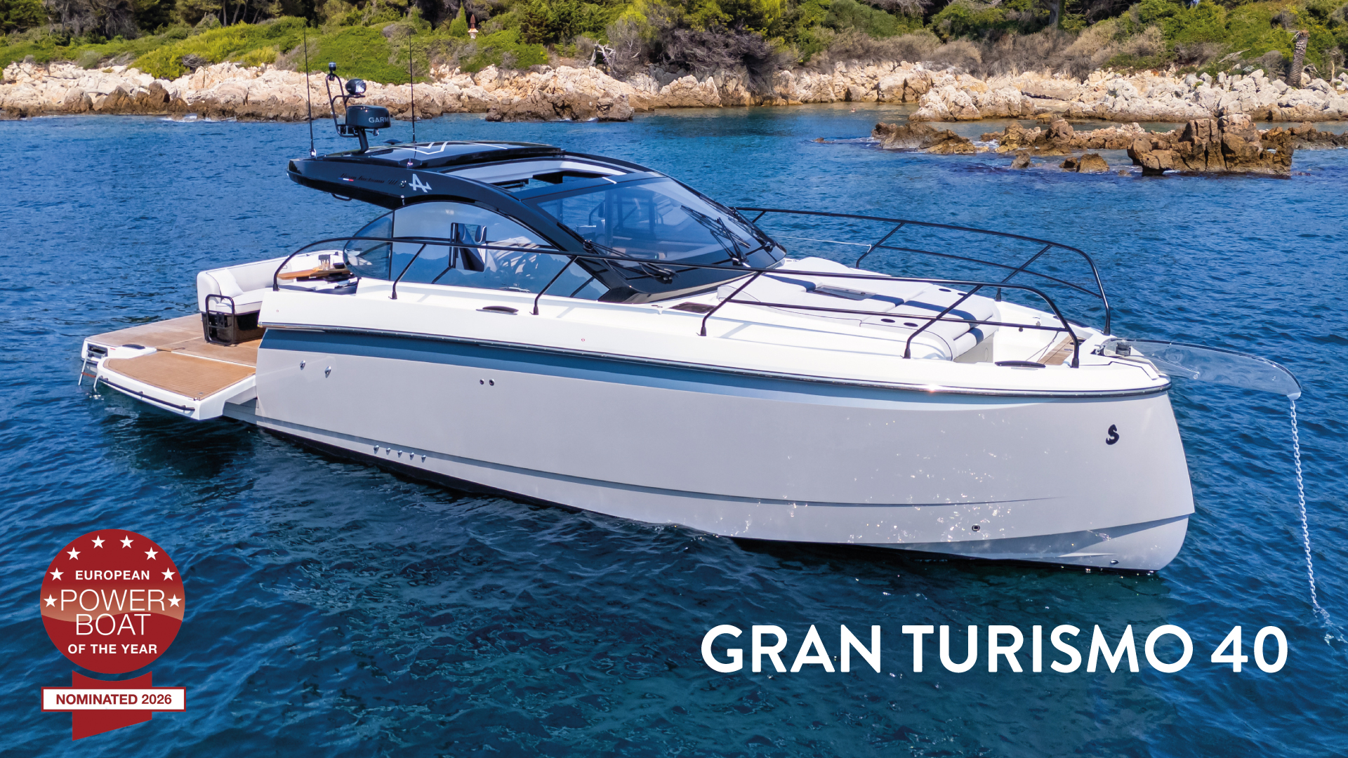Beneteau Gran Turismo 40 has been nominated for the European Power Boat of the Year 2026 award