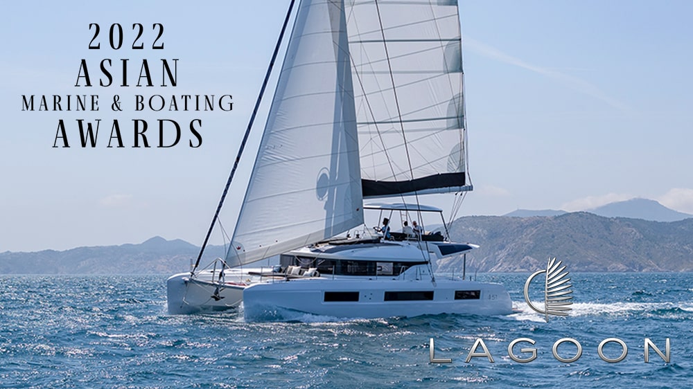 Award to Lagoon 51 from Asian Marine & Boating Awards 2022!