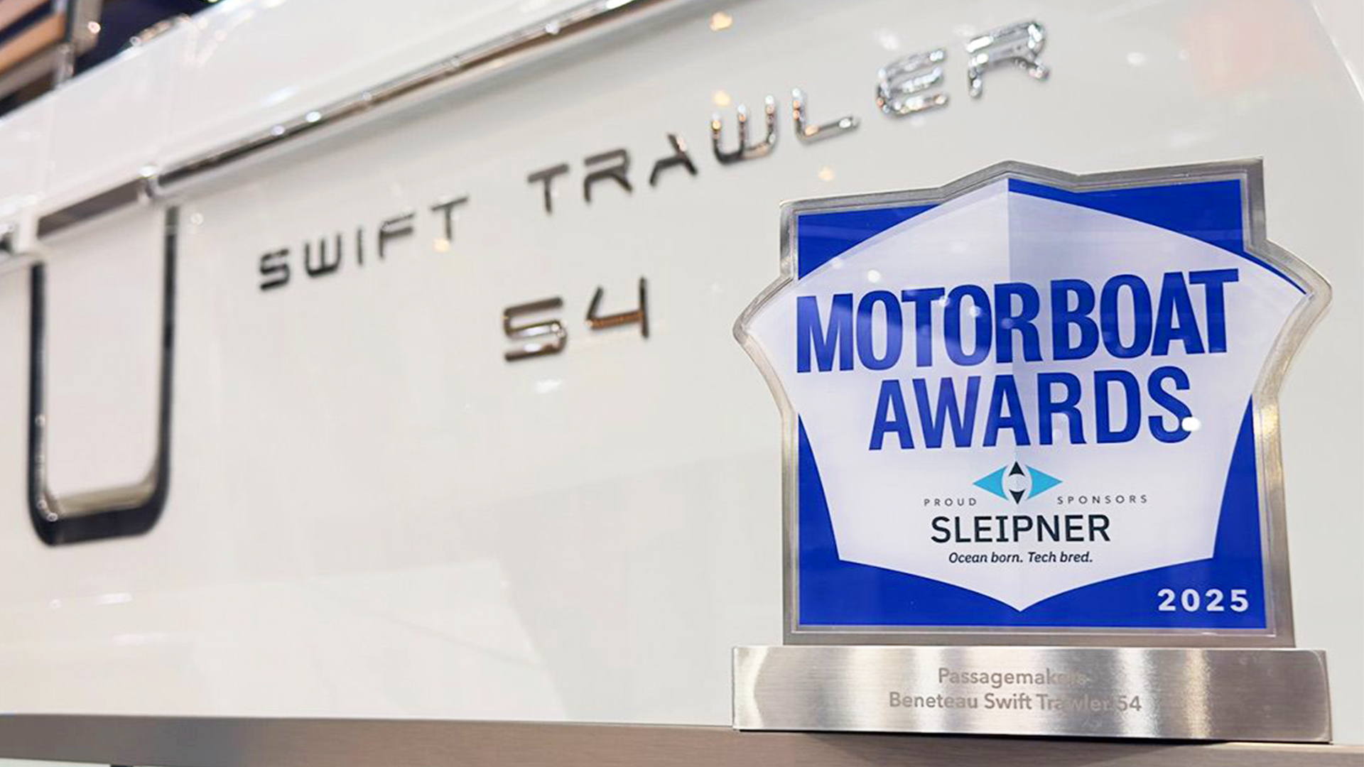 Motorboat award 2025: the Swift Trawler 54 wins an award!