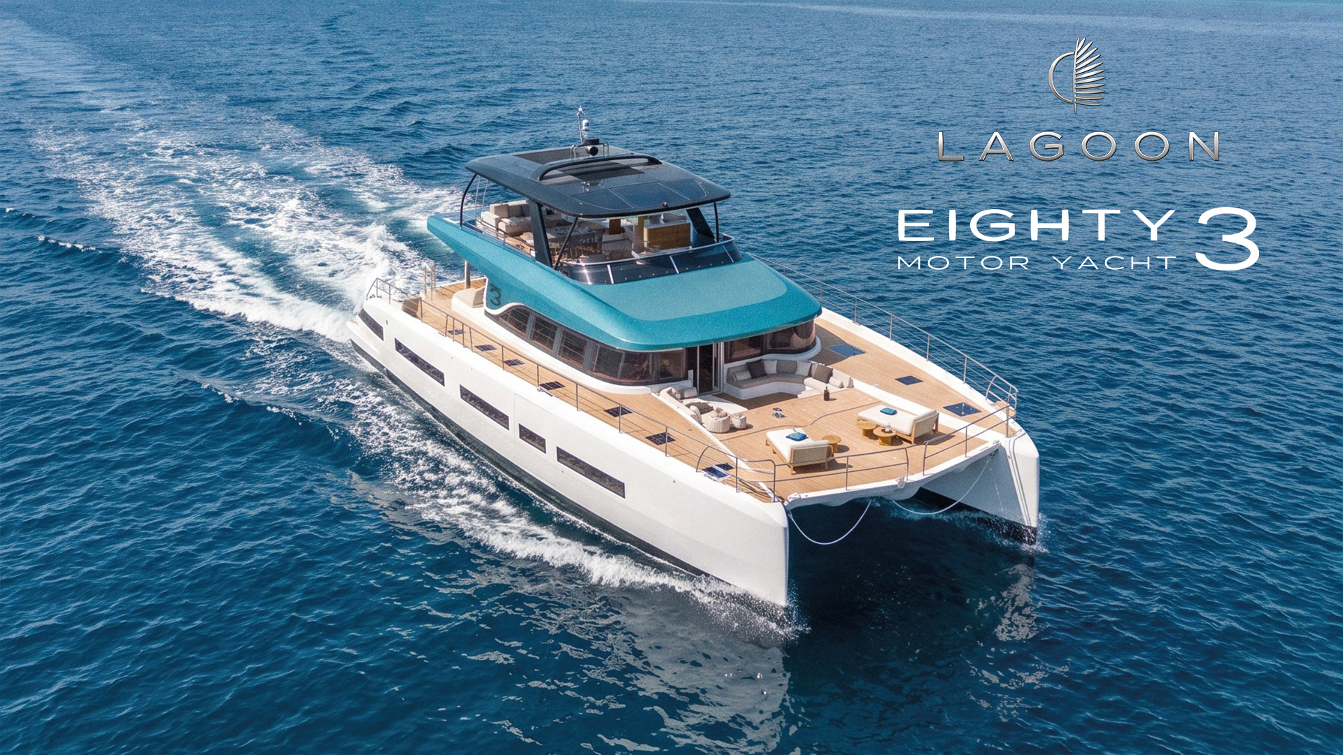 Meet the new flagship Lagoon Power Catamaran: EIGHTY 3