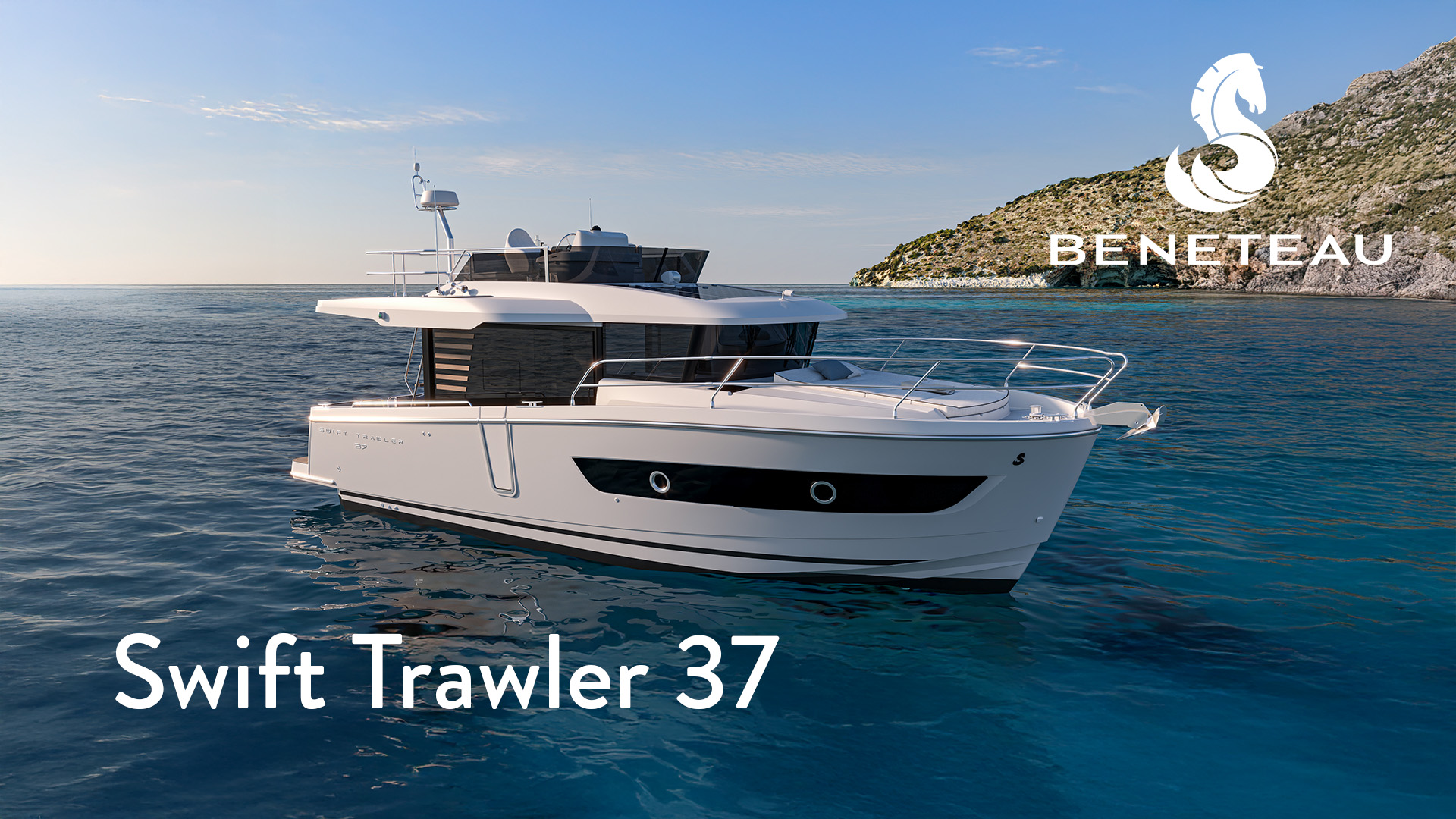 Rediscover cruising with Beneteau Swift Trawler 37 Fly & Sedan