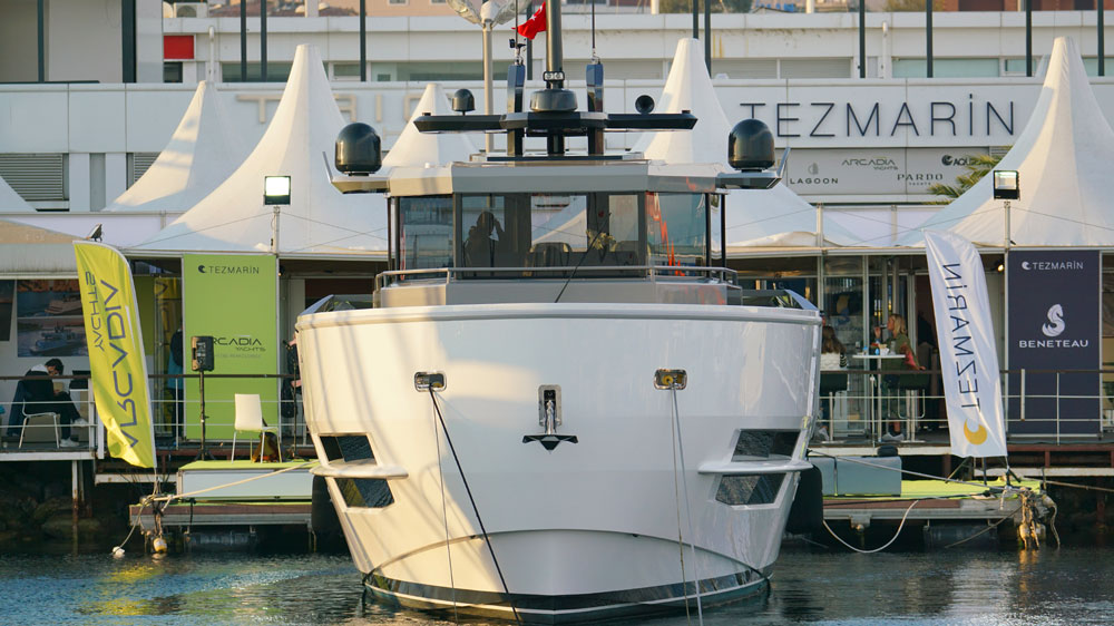 Turkey Premiere of Arcadia Sherpa 60 took place at Cryptom Bosphorus Boat Show