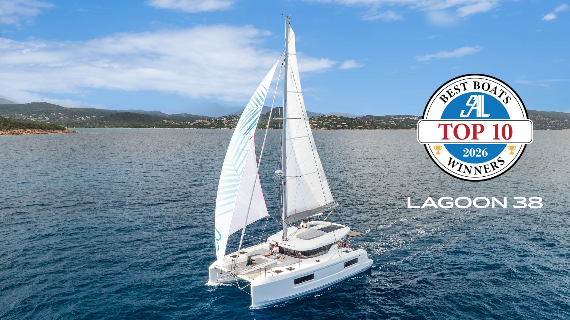 Lagoon 38 selected for Sail Magazine's Top 10 Best Boat award