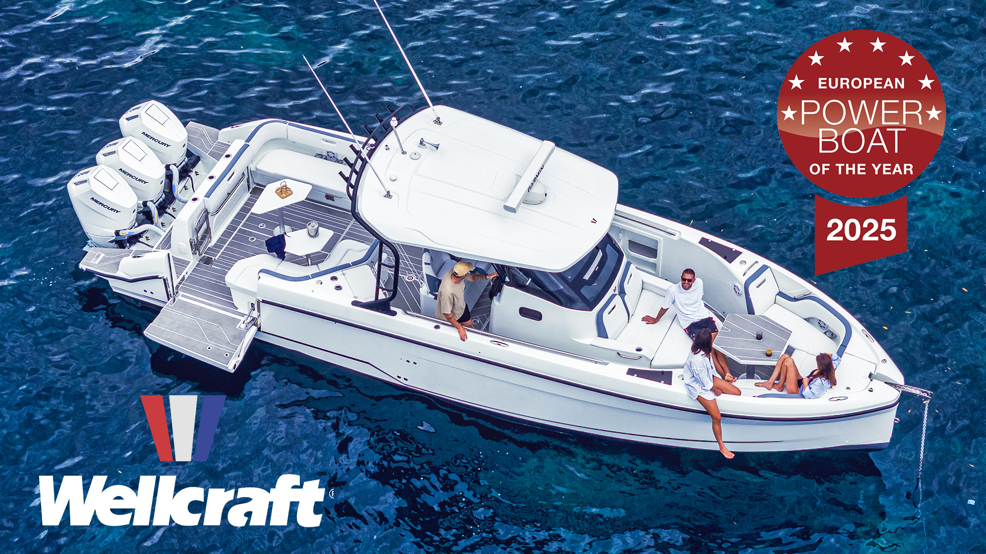 Wellcraft 38 T-Top wins European Powerboat of the Year 2025 award