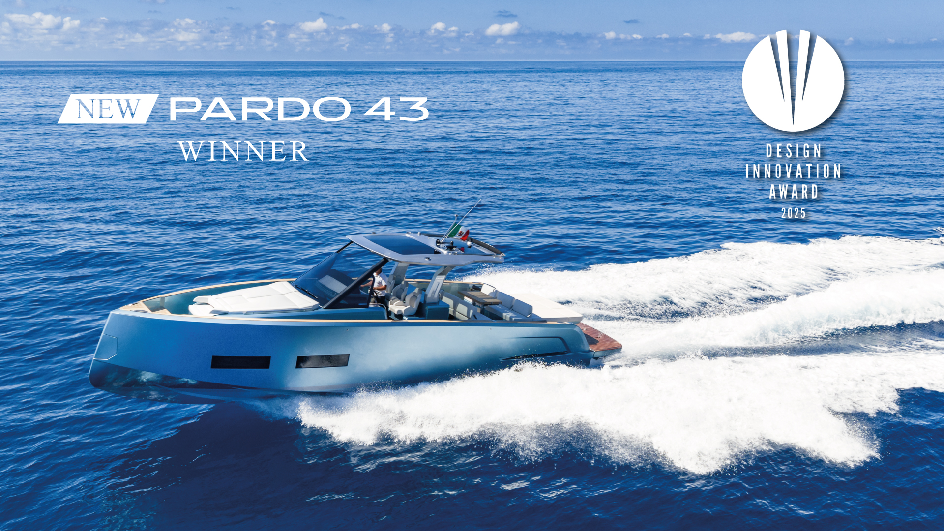 Pardo 43 wins the 2025 Design Innovation Award