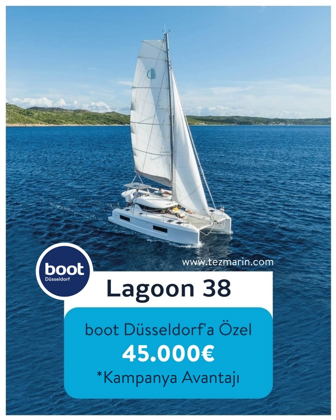 LAGOON 38 - 2026 DÜSSELDORF FUAR KAMPANYASI