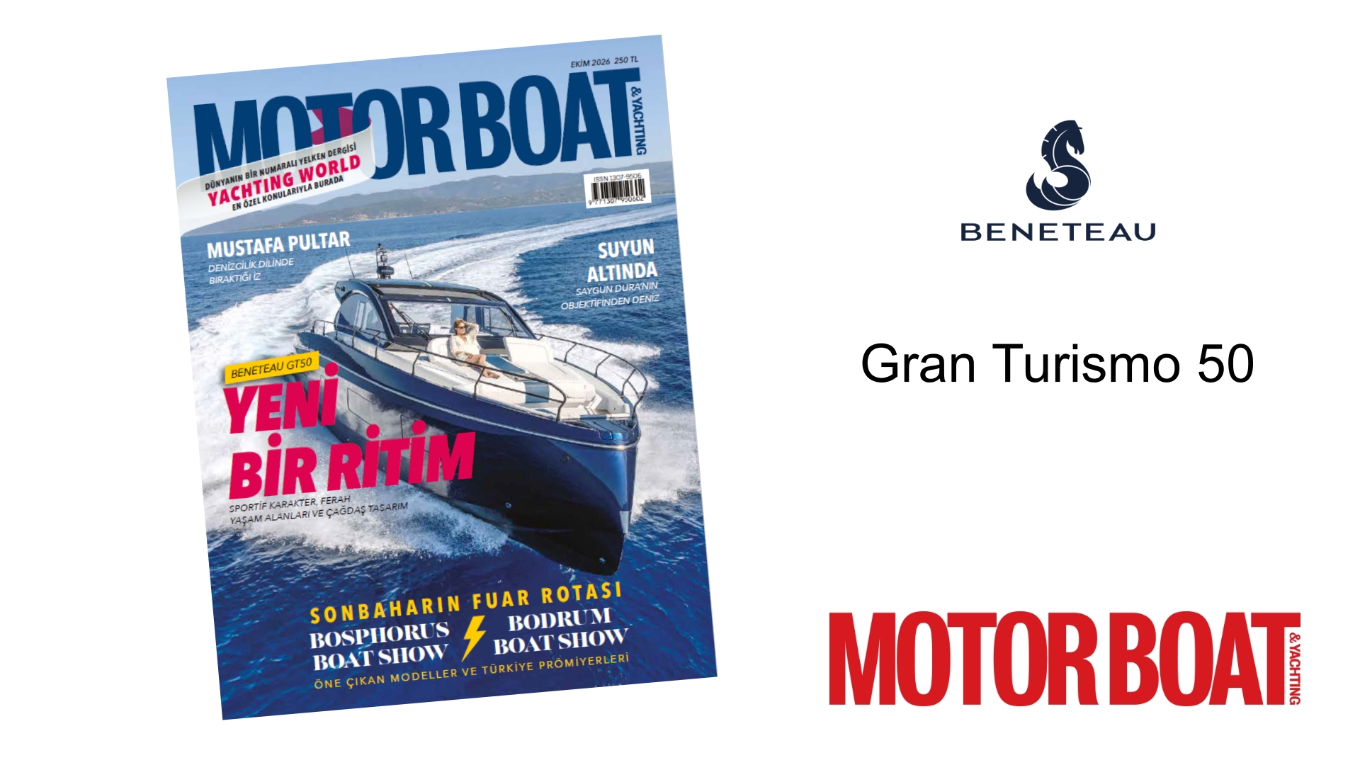 Beneteau Gran Turismo 50 - Motor Boat & Yachting, Ekim 2026