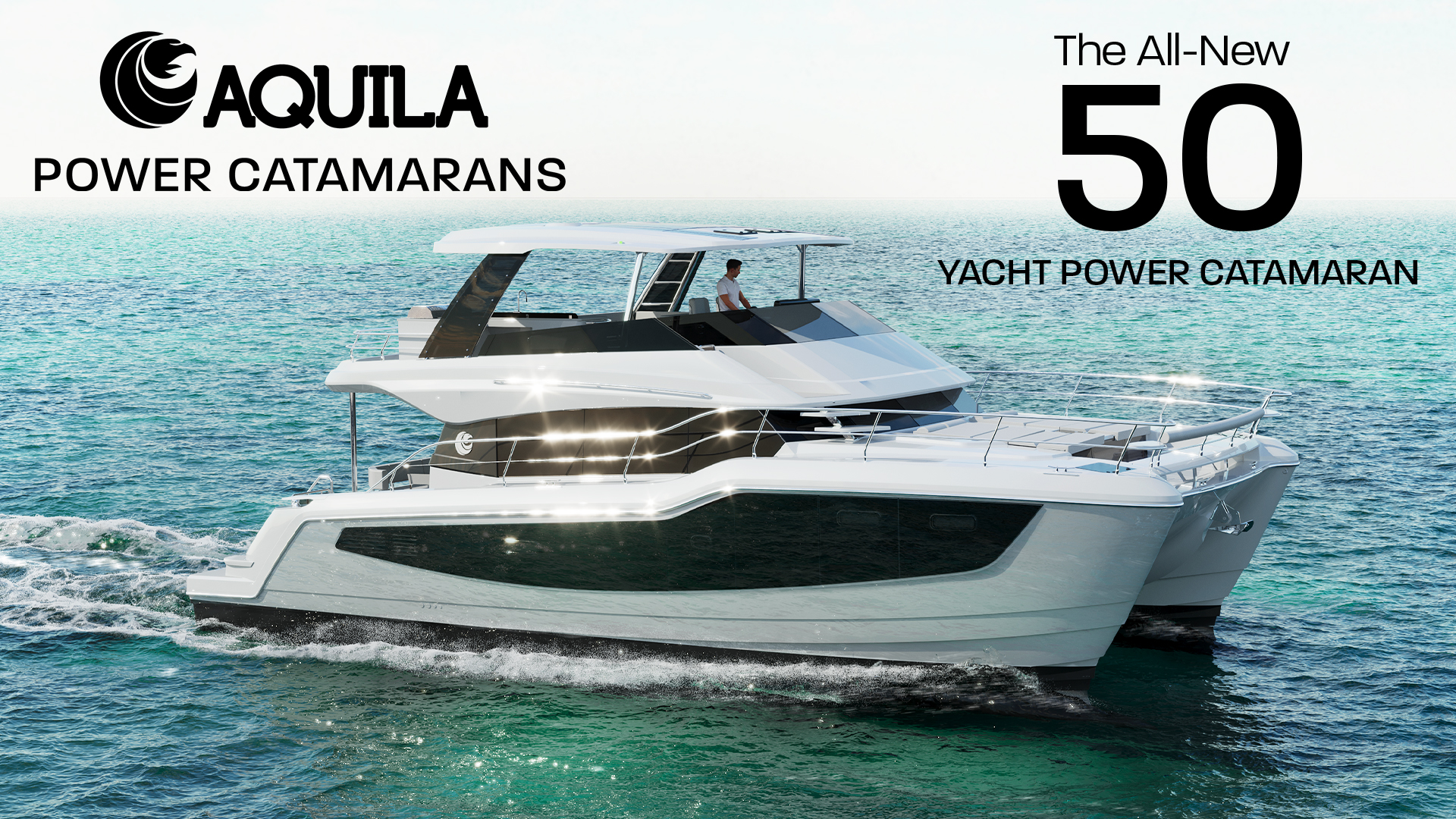 New 50 Yacht Power Catamaran